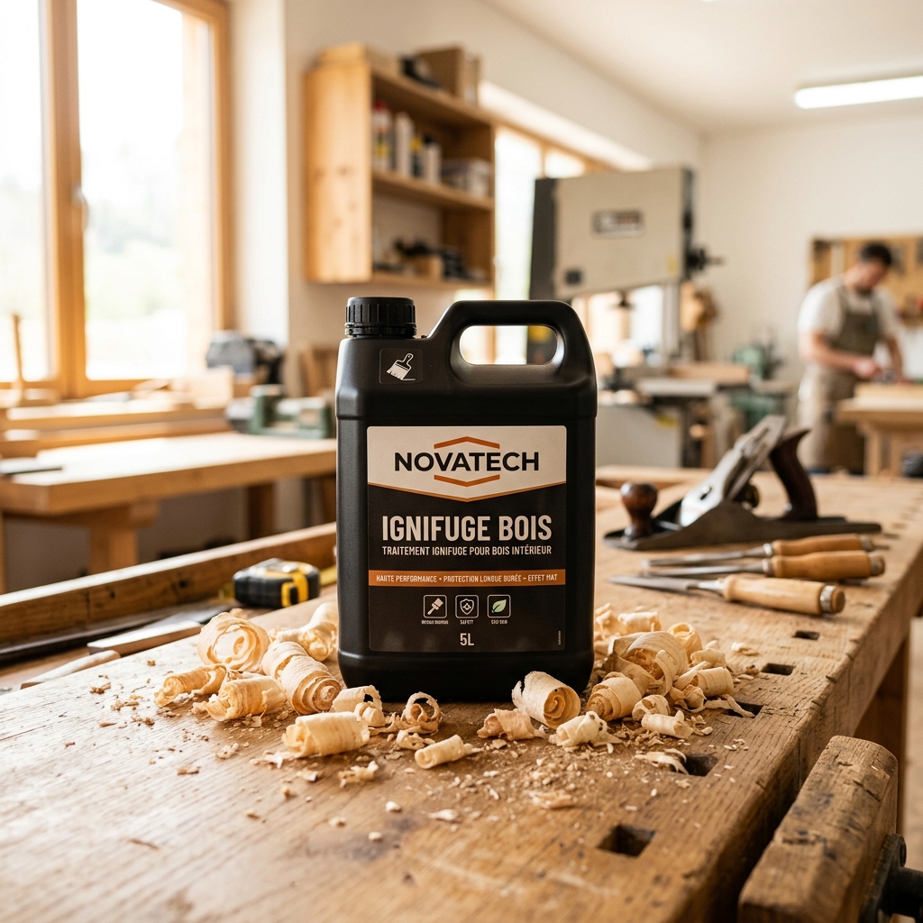 Produit Ignifugeant Bois Novatech